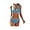 Blue, variant on Women's Bikini Sets Two Piece Bathing Suits Sexy Halter Padded Bikini Swimsuits