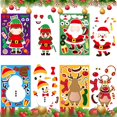 thumbnail image 2 of 24 pegatinas de regalo para fiestas navideñas infantiles, haz tus propias pegatinas navideñas DI, 2 of 5