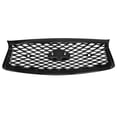 thumbnail image 2 of Front Bumper Radiator, Reliability Front Bumper Grille Long Service Life Gloss Black  for Infinit for Auto Parts for Eau Rouge Style for with ACC Sensor Models, 2 of 8