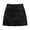 5-Black, variant on Women's Faux Suede Mini Skirt Slim Fit High Waist Split Hem Zipper A‑Line Casual Short Skirts For Fall Winter 5-Brown,S