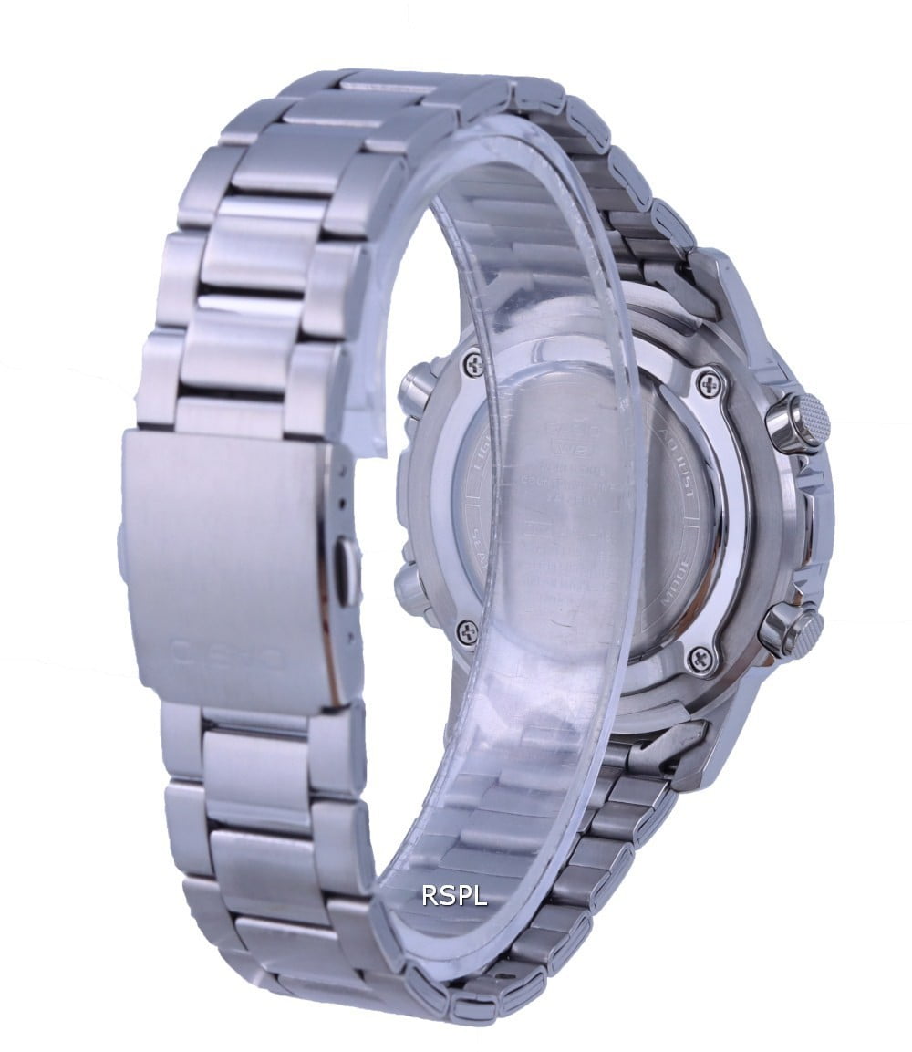 Casio Enticer Men's Watch, World Time, Telememo, Analog Digital