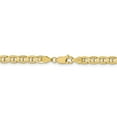 thumbnail image 4 of 10K Yellow Gold chain Anchor Concave 22 in 4.5 mm 4.5mm, 4 of 5