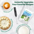 thumbnail image 6 of Z Natural Foods Premium Whole Milk Powder - Powdered Milk for Baking, Cooking, Drinks - Dry Milk Powder, Pasteurized, Non-GMO, Gluten-Free, Kosher-Certified, 5 lbs, 6 of 8