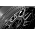 thumbnail image 3 of Rough Country 86 Series One-Piece 20x10 8x180 Gloss Black Wheel - 86201006 Fits select: 2011-2023 CHEVROLET SILVERADO, 2011-2023 GMC SIERRA, 3 of 7