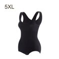 thumbnail image 4 of sweethay Body de control de barriga para mujer, mono Sexy sin mangas con cuello , camisola de embarazo sin costuras, mono adelgazante elástico Camisetas sin mangas 5XL, 4 of 6