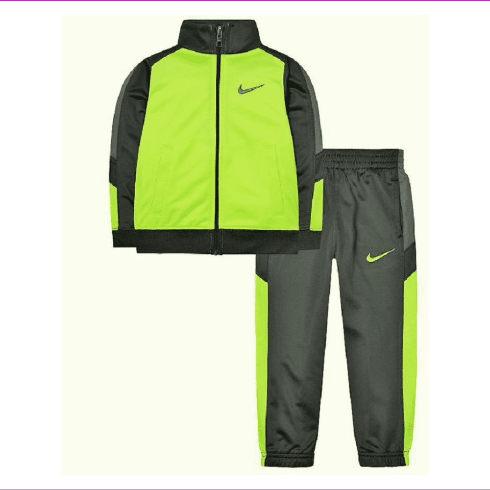 Nike Boys' Colorblock Warm-Up Jacket and Pants Set ,Toddler ...