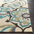 thumbnail image 5 of Mark&Day Area Rugs, 3x8 Lynn Lake Modern Teal Runner Area Rug (2'6" x 8'), 5 of 7
