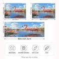 thumbnail image 2 of Ryvnso Satin Pillowcase Flamingo Flower River Pillow Cases Standard Size 30x20in, 2 of 6
