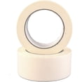 thumbnail image 2 of 2 Pack Premium Wide Wide Masking Tape, 20m X 50mm (2") - High Quality Paint & Decorating Tape - 2 Rolls, 2 of 5