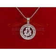 thumbnail image 2 of King of Bling's AQUARIUS Pendant For Men's & Women's 1.77ct Cubic Zirconia Sterling White Silver, 2 of 12