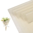 thumbnail image 1 of Papel de seda Uxcell para ramos de flores (19"x18", nude claro) (40 hojas) Papel de envoltura de flores de algodón coreano extraíble, envolturas de ramo floral, adecuado para - embalaje floral/regalos, 1 of 7