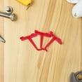 thumbnail image 4 of Raindrops 3 Pcs Organisateur d'Outils Mural Rouge Crochets de Garage Support Mural Panneau Perforé Robuste Rangement d'Outils, 4 of 8