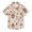 Mushroom Fallen Leaves, variant on Dailycode Small Short Sleeve Button Down Shirts Hand Drawn Swirl Doodle Casual Shirt 3-10 Years