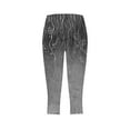 thumbnail image 4 of Delliss Women's Summer Yoga Colorful Capri Leggings High Waist Seamless Stretchy Comfy Pants, 4 of 4