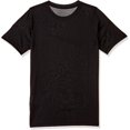 thumbnail image 2 of NIKE Boys' Dry Short Sleeve Swoosh Solid Tee X-Small Black/White, 2 of 5