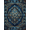 Blue, Pattern 1, variant on ODIKA 4'x6' Machine Washable Non-Slip Area Rug, Oriental Navy High Traffic Rug, Blue, 1250580