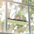 thumbnail image 6 of Large Acrylic Window Bird Feeder: Strong Removable Suction Cup Mounted Outdoor Bird House Feeder, Clear Birdfeeders for Large & Small Birds. Best See Thru Feeder for Bird Watching, 6 of 8