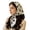 AB234 White, variant on Tisuna Headbands For Women, Lightweight Large Square Silk Scarf Polka Dot Print Hair Bandana For Outdoor Street