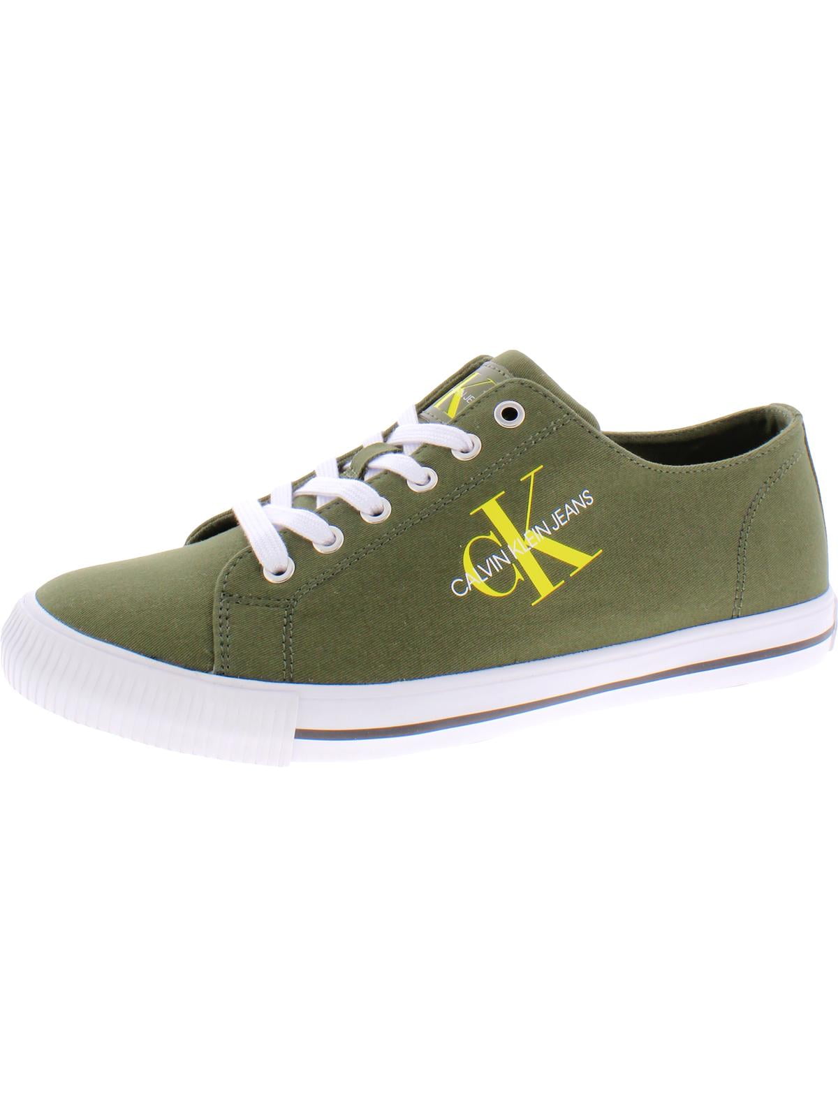 Calvin Klein Jeans Mens Aurelio Canvas Low Top Fashion Sneakers Walmart