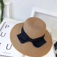 thumbnail image 2 of chapeau De Soleil Marron Pour Femme, Chapeau De Plage De 56 58 Cm De Large, 2 of 5