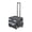 Black/Grey, variant on SVYP Collapsible Mobile Utility Cart with Storage Bag Organizer, Rolling Tote, Black/Grey