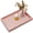 Pink-12" x 8" x 1.2", variant on Rectangle Marble Serving Tray Red 12" x 8" x 1.2" Bathroom Vanity Kitchen Desktop Use