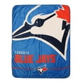 thumbnail image 1 of MLB Toronto Blue Jays Plush Blanket, 60" x 70", 1 of 3