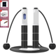 thumbnail image 1 of Cuerda de saltar inteligente para fitness, inalámbrica para exteriores y de longitud ajustable, contador de cuerda de saltar para entrenamiento, 1 of 5