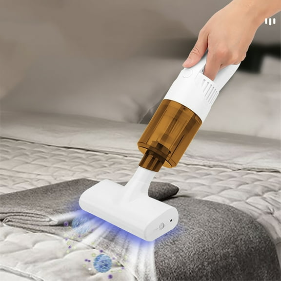 Nkmbld Car Mounted Vacuum Cleaner High-power Cordless Charging Handheld Vacuum Cleaner for Pet Hair Home Office and Car, Father's Day Gifts