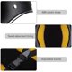 thumbnail image 3 of Medio casco de motocicleta, casco de bicicleta, gorra de béisbol para ciclismo, medio casco, hebilla de liberación rápida para adultos, hombres y mujeres (amarillo), 3 of 3