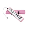 thumbnail image 1 of Naiovety 32/37 teclas de piano melódica instrumento educativo musical armónica de órgano bucal con bolsa para adultos estudiantil Accesorios para instrumentos musicales Rosa 37 clave, 1 of 6