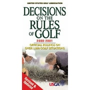 Decisions on the Rules of Golf 2000-2001: Official Rulings on Over 1,000 Golf Situations, Used [Hardcover]