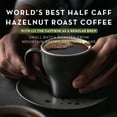 thumbnail image 2 of World's Best Half Caff Hazelnut Coffee 18ct. Solar Energy Produced Recyclable Single Serve Half Caff Hazelnut Coffee Pods - 100% Arabica Coffee California Roasted, KCup Compatible, 2 of 6