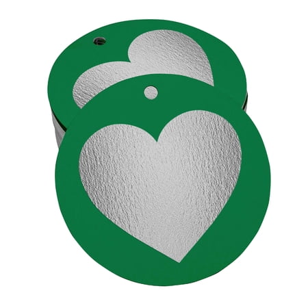 Inkdotpot Made With Love Wedding Bottle Tag Real Silver Foil Favor Hang Tags Pack Of 50