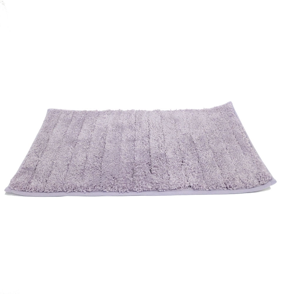Smart Home Comfort Pile Bath Rug in Lavender, 16" x 24"
