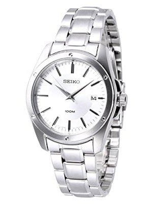 seiko silver watch