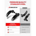thumbnail image 2 of Kit de cierre para alforjas Amazicha Gloss Black Harley Davidson, 2 of 7