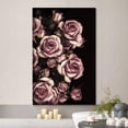 thumbnail image 2 of Aaheei Canvas Print Wall Art Bouquet of Washed Out Pink Roses Floral Botanical Photography Realism Chic Closeup Colorful Multicolor Ultra for Living Room, Bedroom, Office, 2 of 3