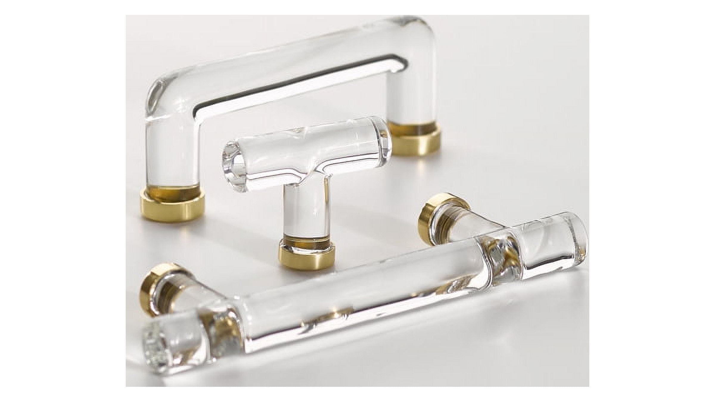 Emtek 86724US10B Modern Bar 4" Center To Center Cabinet Bar Pull From The Glass Collection