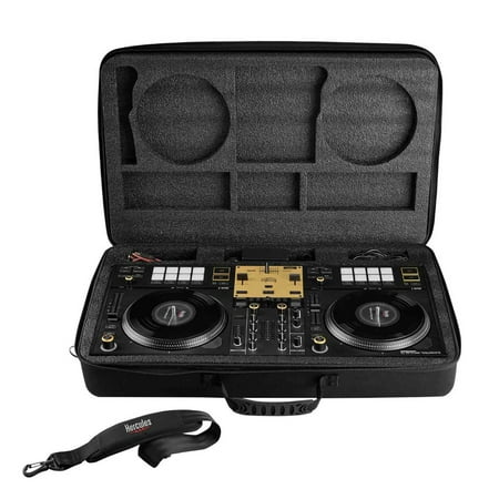 Hercules DJControl Inpulse T7 Premium Edition 2-Deck Motorized DJ Controller with Headphones and Bag Package
