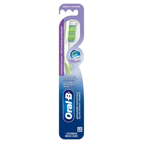 Oral-B Vivid Whitening Toothbrushes, Medium