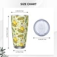 thumbnail image 4 of Rocae Corn And Corn Oil for 20 Ounces Stainless Steel Insulted Tumbler Car Cup Drink Mug Inspirational Graduate Present-Straw Three-piece Set, 4 of 8