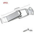 thumbnail image 4 of Woeilo Sectional Sofa Connector Kit - 6 Pack Set to Securely Connect Modular Couch Components - Prevents Separation with Sturdy Hooks and Clips, 4 of 5