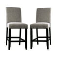 thumbnail image 3 of Furniture of America Alluna 5-Piece Counter Height Dining Set, Light Gray, 3 of 6