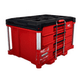 thumbnail image 3 of Milwaukee PACKOUT 4-Drawer Tool Box, 50-lb Capacity, Modular Storage, Model 48-22-8444, 3 of 4