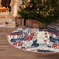thumbnail image 5 of Bingfone Christmas Tree Skirt Mat Christmas Decoration Interior 30" -Marine Sailing, 5 of 6