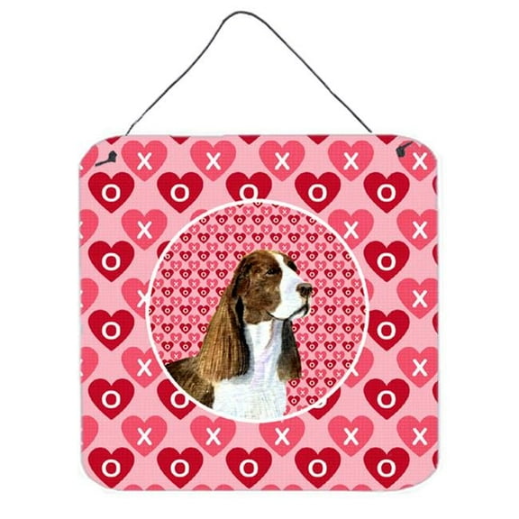 Springer Spaniel Aluminium Metal Wall Or Door Hanging Prints