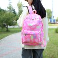 thumbnail image 3 of 3 Unids/set Bolso Ordenador Gran Capacidad Nailon para Mujer Regalo () Rosa, 3 of 6