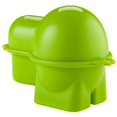 thumbnail image 1 of Hutzler 399Gr Snack Container, Egg To-Go, Green, 1 of 3