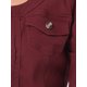 thumbnail image 5 of CHAQUETA DE JEAN CORTA SIN CUELLO PARA MUJERES CON MANGAS 3/4 EN FUSCIA TALLA M, 5 of 6